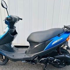 北海道　スズキ　アドレスV125  激安出品！新品バッテリー無料！走る、曲がる、止まる問題無し！の画像