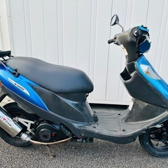 北海道　スズキ　アドレスV125  激安出品！新品バッテリー無料！走る、曲がる、止まる問題無し！の画像