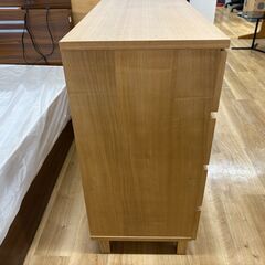 【軽トラ90分貸し出しサービス】　無印良品　4段チェストの画像