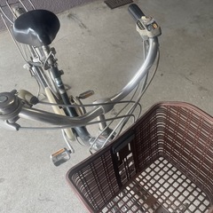 パナソニック電動アシスト自転車／バッテリー2個付きの画像