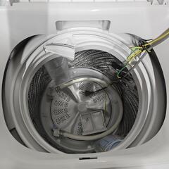値下げ可  2024年 5.5k ハイセンス 洗濯機  hw-55e4wの画像