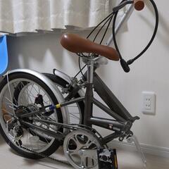 折りたたみ自転車の画像
