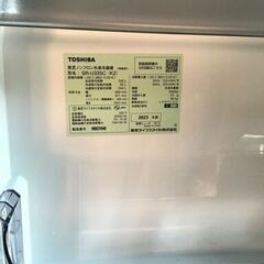 冷蔵庫 2023年 TOSHIBA GR-U33SC★S3255Aの画像