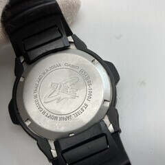 カシオ G-SHOCK GIEZ GS-1000J モジュール4343 タフソーラー 電波時計 Wave Ceptor 20気圧 48mm アナログ クロノグラフ デュアルタイム ワールドタイム 稼働品 腕周り20cm ケースタイ製 日本ムーブの画像
