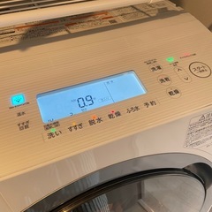 ドラム式洗濯機　TOSHIBA 洗濯機　ZABOON tw127-v7の画像