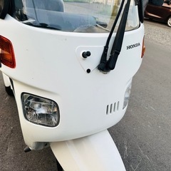 北海道　ホンダ　ジャイロキャノピー　純正リアボックス付き！外装美品！タイヤ前後山あり！鍵2個付き！バッテリー付き！の画像