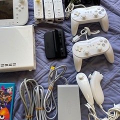 WiiU＆ソフト＆周辺機器セットの画像
