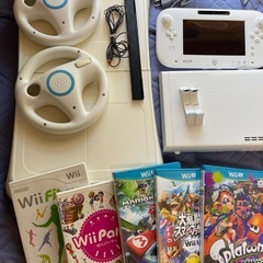 WiiU＆ソフト＆周辺機器セットの画像