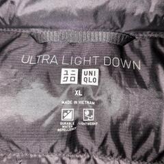 【受け渡し者決定】UNIQLO　ウルトラライトダウン　ベスト　メンズXLの画像