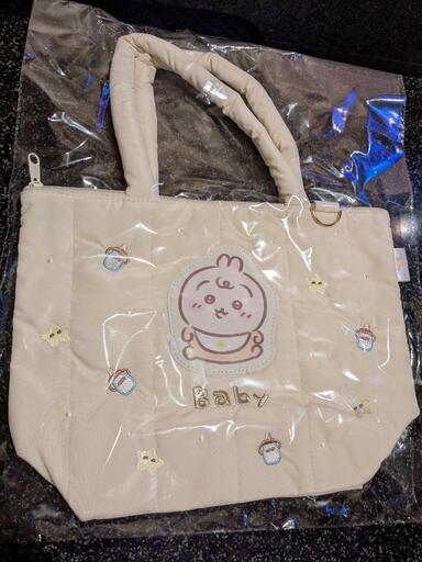 ちいかわベビー　ベイビー　ちいかわ　キルティングトートバッグ　マスコット　セット ちいかわ Chiikawa Baby キルティングトートバッグ（うさぎ
