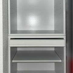 【2個セット】収納ボックス(ホワイト)の画像