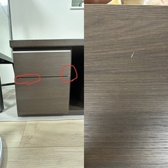 【ニトリ】コーナー用テレビ台の画像