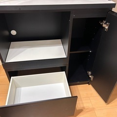 食器棚　幅90cmの画像