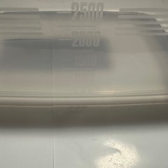 食器用シール容器　しっかりパックU 3L タッパ　中古の画像