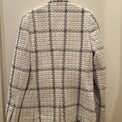 美品BY MALENE BIRGER チェック　ツイードテーラードジャケットの画像
