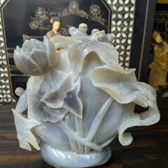 骨董品　古美術　彫刻　瑪瑙の画像