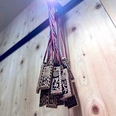 【大】ケヤキ祭り木札・両面彫刻の画像