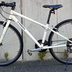 クロスバイク　トレック　TREK　白　適正身長155～165cmの画像