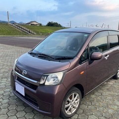 H25  ダイハツ　ムーブ　車検令和8年4月　ナビ　テレビ　スマートアシスト　プッシュスタート　スマートキー　ETCの画像