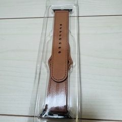 ブラウン Apple Watchバンド 42/44MM レザー アップルの画像