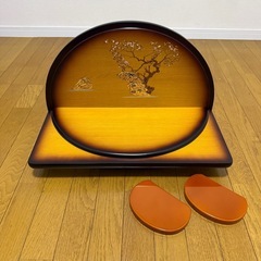 雛人形　台座　屏風