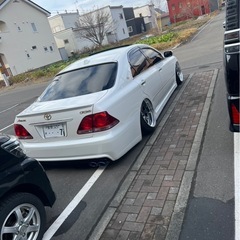 18クラウン　ゼロクラ　社外エアサス　アーム　フルスモの画像