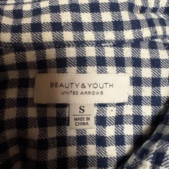 BEAUTY&YOUTH スリムシャツの画像