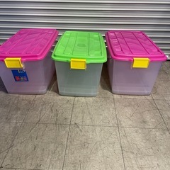 衣装ケース 3個セット キャスター付き　の画像