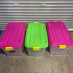 衣装ケース 3個セット キャスター付き　の画像