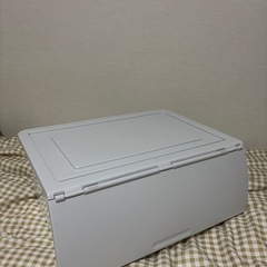 ニトリ 収納ケース Nフラッテ ハーフ×2 レギュラー×2 4個セットの画像