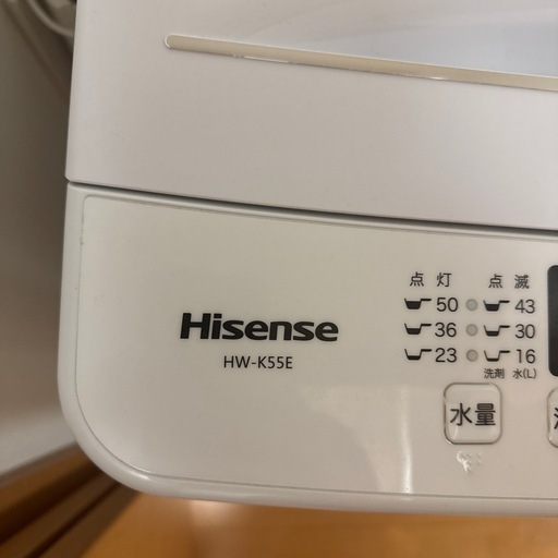 洗濯機 HW-K55E