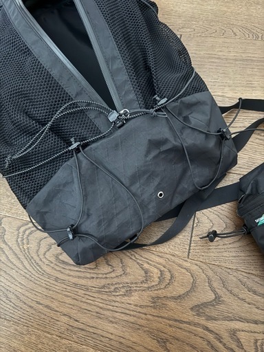 SAYAMA works サヤマワークス　 バックパック 登山　ダスティンホルダー　セット　X-PAC VX21 ブラック