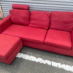 🌟オットマン付き♫ 3Pソファー🌟の画像