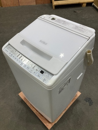 洗濯機 日立 7kg 2021年製