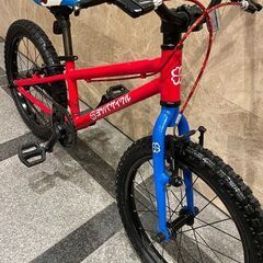 ヨツバサイクル-18インチ-ヒーローレッド-juniorの画像
