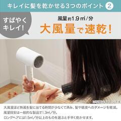 【新品】高濃度マイナスイオンドライヤーの画像