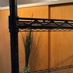 ERECTスチールシェルフ　ブラック
の画像
