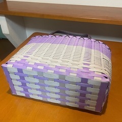 クラフトバンドバックの画像