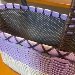 クラフトバンドバックの画像