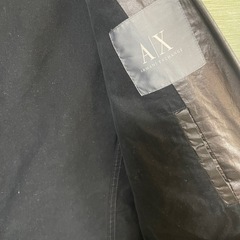 ARMANI EXCHANGE アルマーニエクスチェンジ　ジャケット　ブラック　サイズS  テーラードジャケット 黒 ジャケットの画像