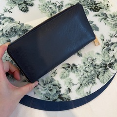 ★新品未使用★ コーチ COACH 長財布 ネイビーの画像