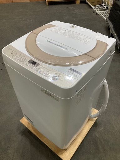 洗濯機 シャープ 7kg 2018年製