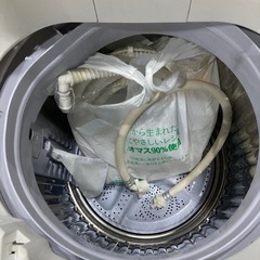 洗濯機 シャープ 7kg 2018年製の画像