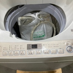 洗濯機 シャープ 7kg 2018年製の画像
