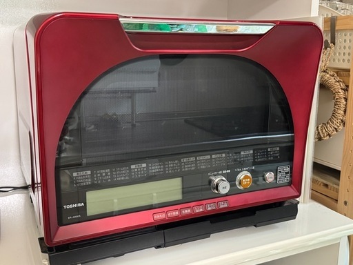 TOSHIBA石窯ドームER－JD510A(R)過熱水蒸気オーブンレンジ (ma