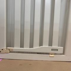 ベビーゲート KATOJI 白 木製の画像