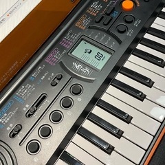 カシオ　ミニキーボード　カシオトーン　SA -76【ACアダプタ付き】の画像