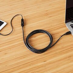 【新品】Amazonベーシック 延長ケーブル USB-A 2.0 2.0mの画像