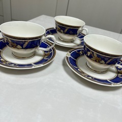 カップ&ソーサー　3客セットの画像