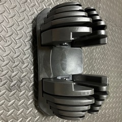 【値下】トップフィルム　可変式ダンベル40Kg 片方プレートのみの画像